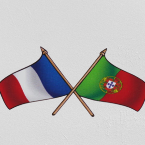 Autocolante França/Portugal PTA02-